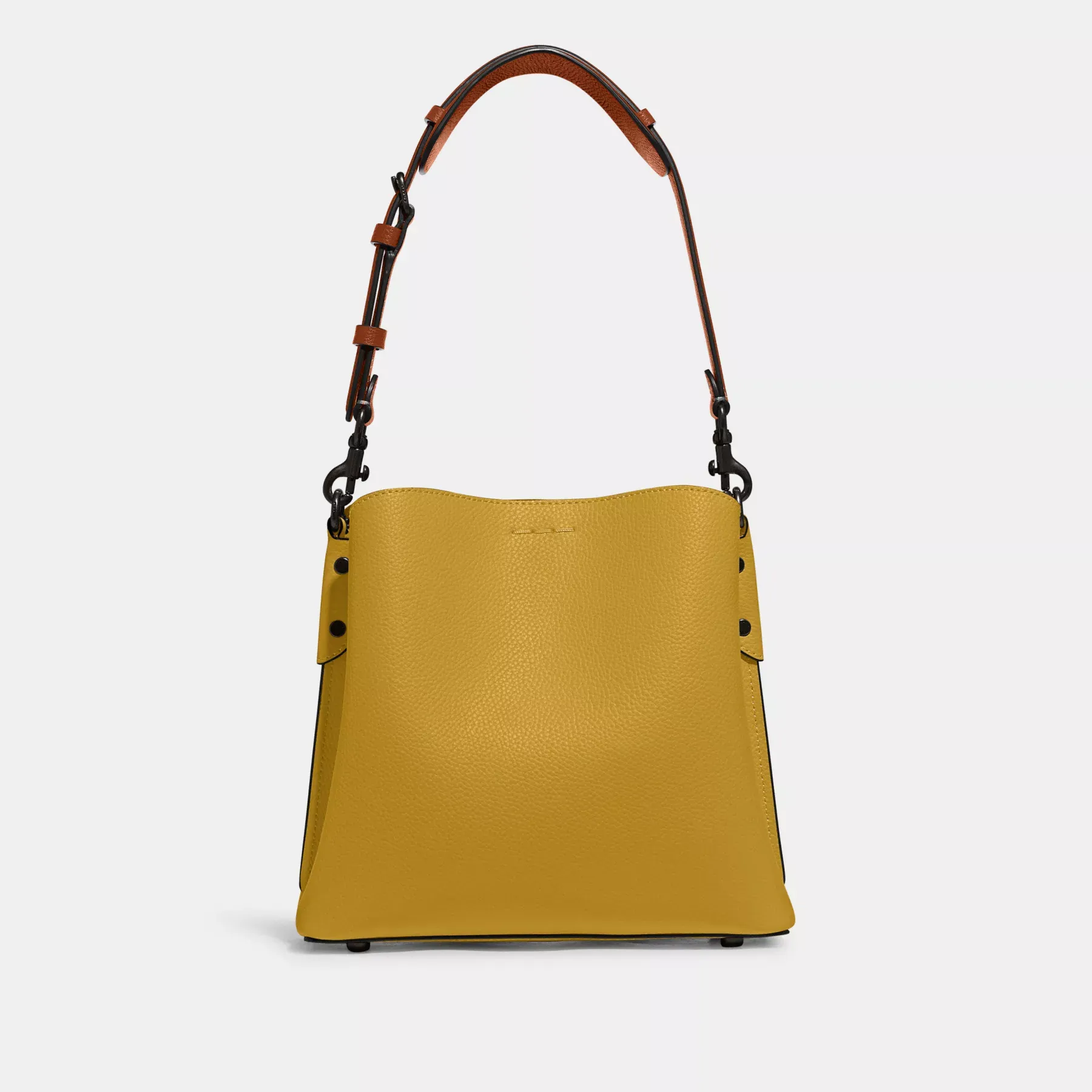 COACH Bolso tipo cubo Willow con bloques de color